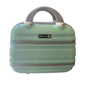 American sport plus cosmetic bag mint/gray